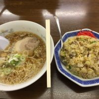 高岡駅から車で５分、富山県内で４店舗ある内の１つ大ちゃんラーメン赤祖父店に初めて訪問　昔ながらの醬油ラーメンとチャーハンを頂いた